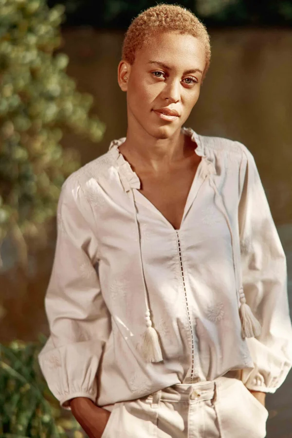 Hot Blouse Blair - 12-ivoire Blouses & Chemisiers