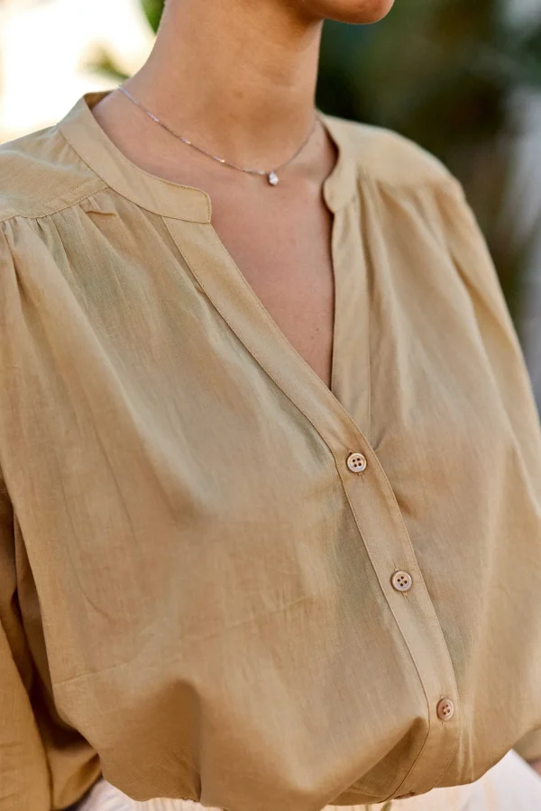 Discount Blouse Bolia - Beige Blouses & Chemisiers