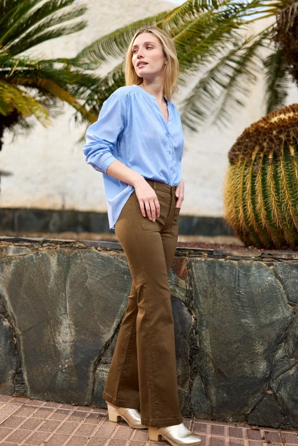 Clearance Blouse Bolia - Bleu Ciel Blouses & Chemisiers
