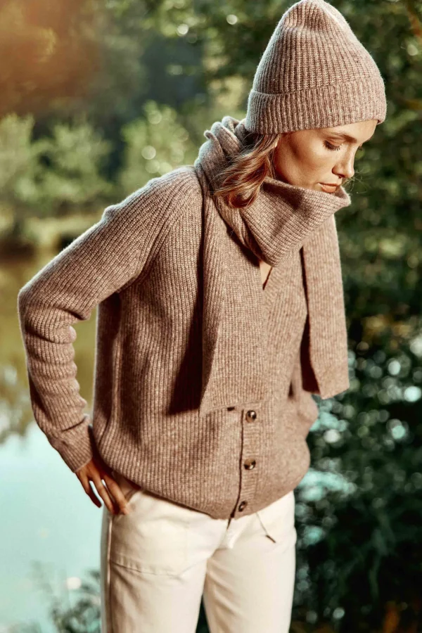 Online Bonnet Atlas - 14-taupe Petits Accessoires