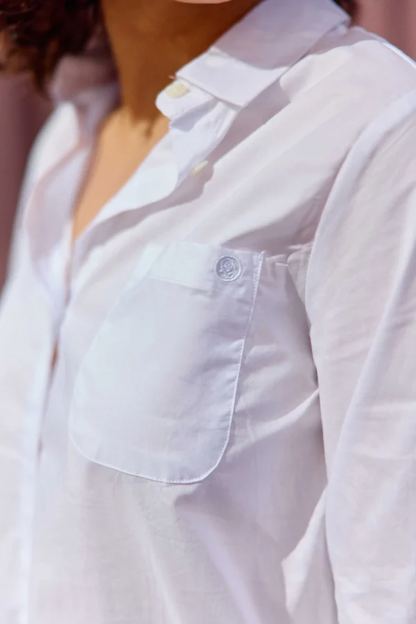 Clearance Chemisier Carli - Blanc Blouses & Chemisiers