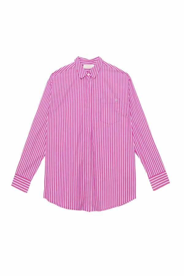 New Chemisier Clony - 45-fuchsia/Ecru Blouses & Chemisiers