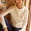 Outlet Gilet Forina - 11-ecru Mailles