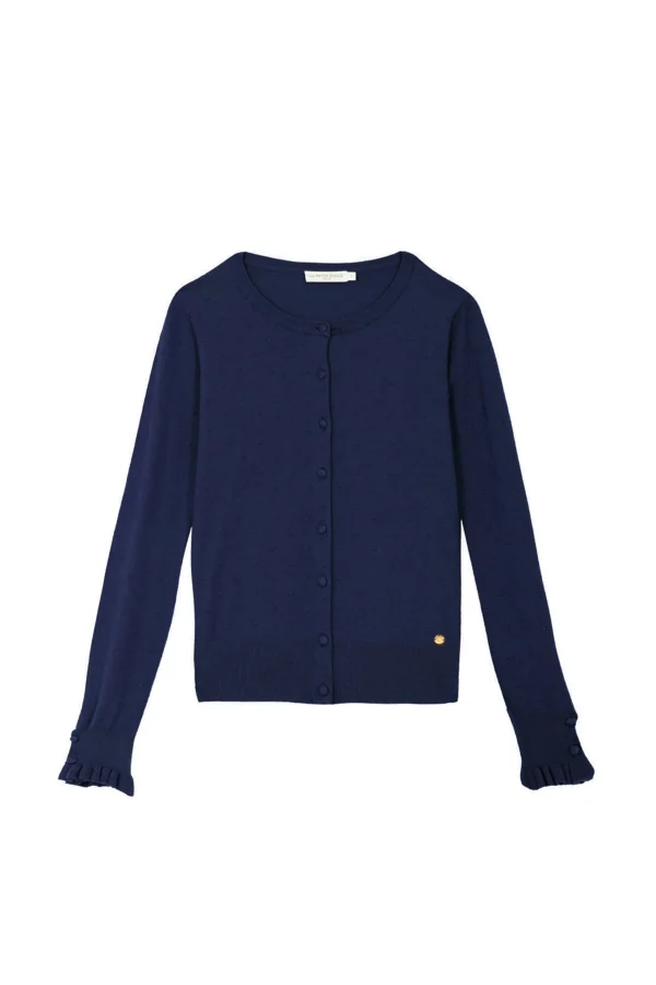 New Gilet Forina - 25-marine Mailles