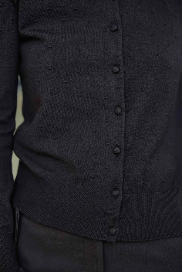Fashion Gilet Forina - Noir Mailles