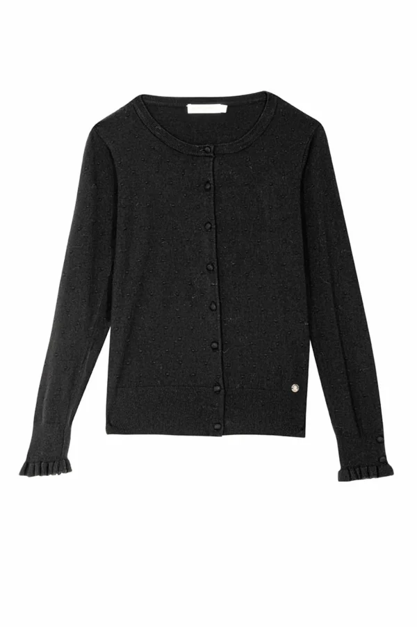 Fashion Gilet Forina - Noir Mailles