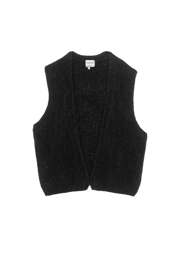 Best Gilet sans manches Marvia - Noir Mailles