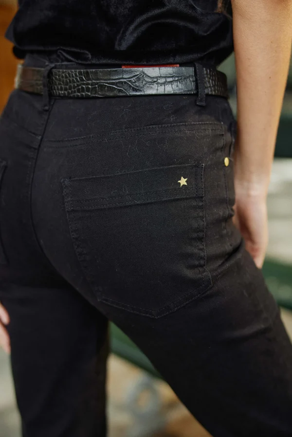 Fashion Jean Brieg Toile - Noir Jeans