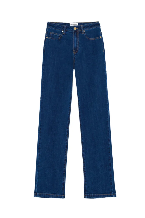 Online Jean droit Brieg - Deep wash Jeans