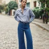 Sale Jean droit Paphos - Double Wash Jeans