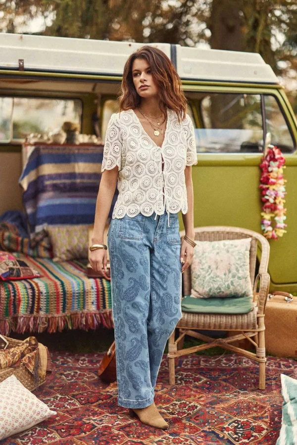 Hot Jean flare Atlanty - Cachemire Jeans