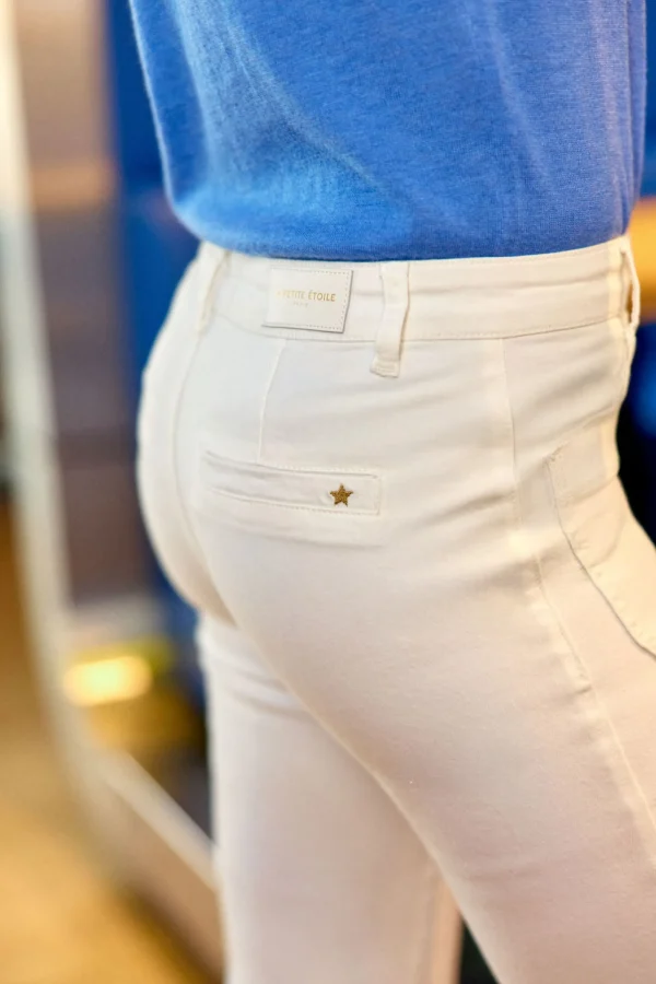 Online Jean flare Sonny - Ecru Jeans