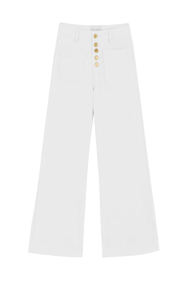 Outlet Jeans Atlanta T C - Blanc Jeans
