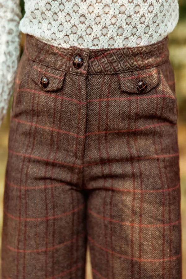 Hot Pantalon Plume - 16-carreaux Pantalons