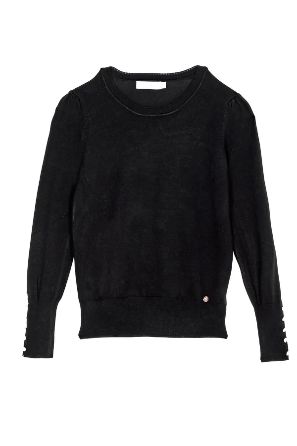 Sale Pull Beatrice - Noir Mailles