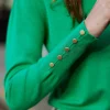 Outlet Pull Beatrice - Vert Mailles