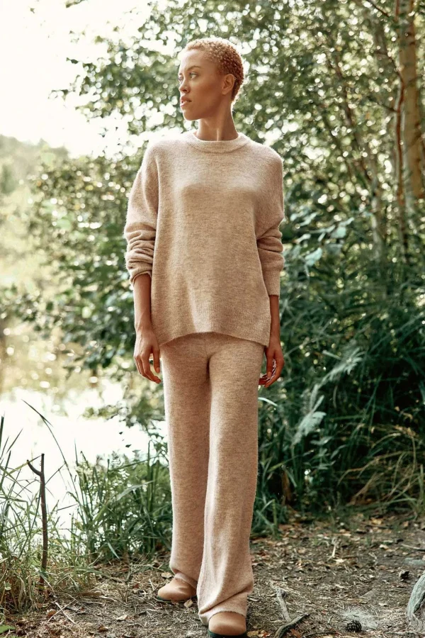 Clearance Pull Mareen - 13-beige Mailles
