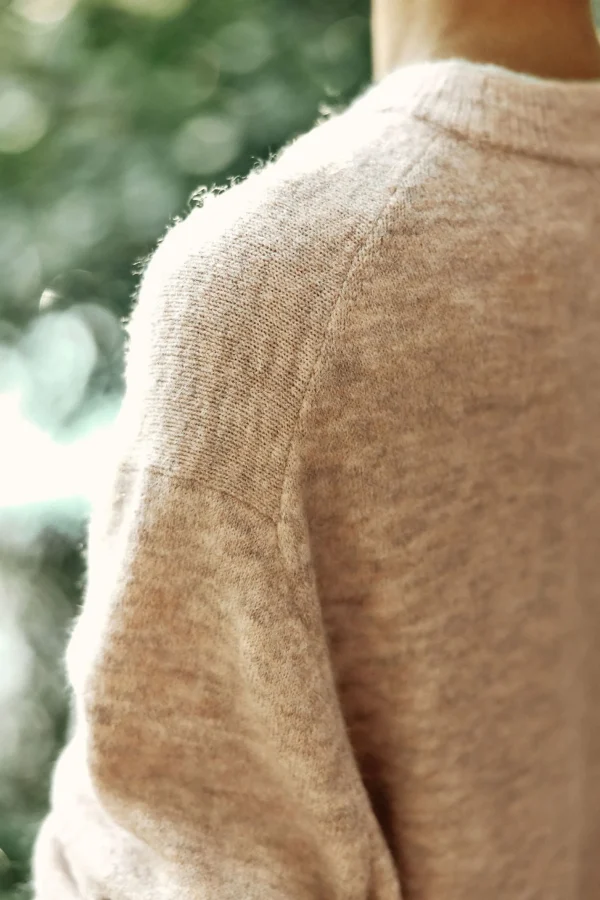 Clearance Pull Mareen - 13-beige Mailles