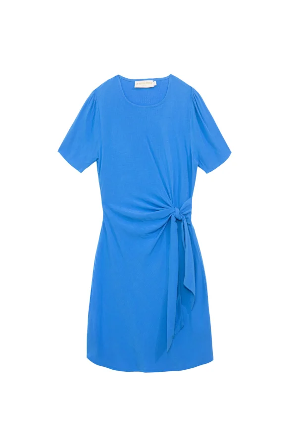 Online Robe droite Rusla - Bleu Robes & Combinaisons
