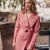 Clearance Robe portefeuille Roma - Vieux rose Robes & Combinaisons