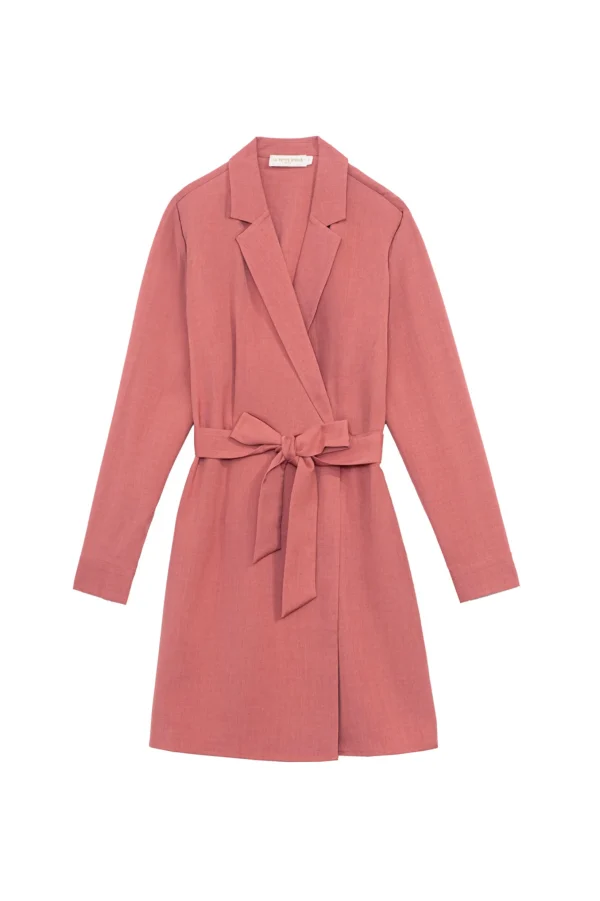 Clearance Robe portefeuille Roma - Vieux rose Robes & Combinaisons