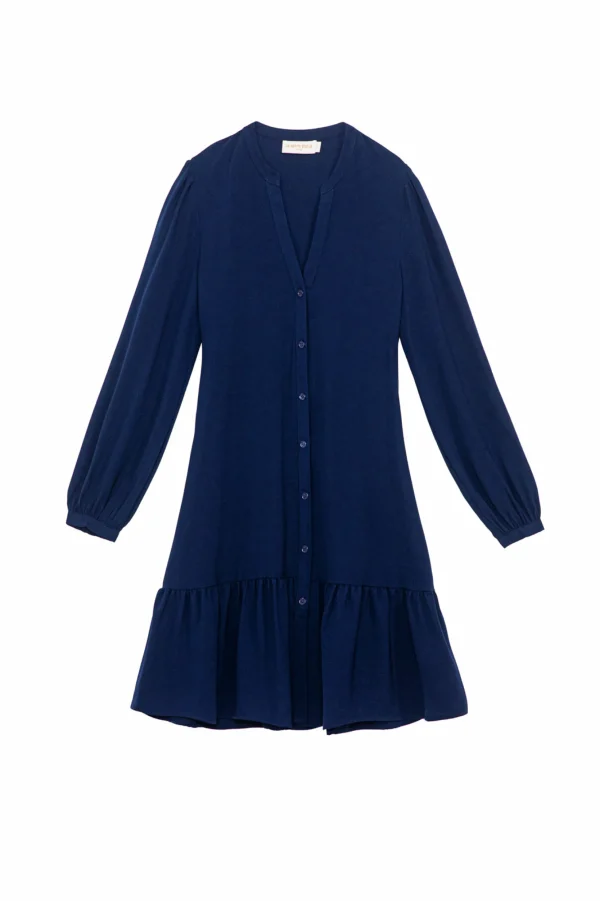Clearance Robe évasée Robbie - Marine Robes & Combinaisons