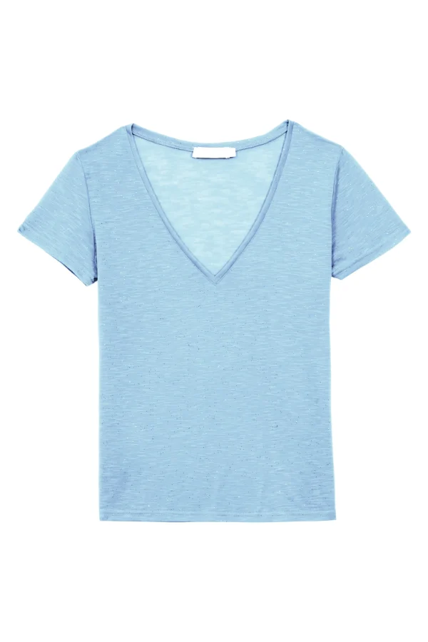 New T-shirt Elvie - Bleu Ciel T-shirts & Tops