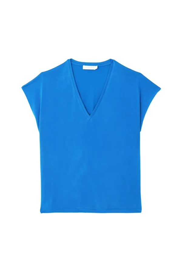 Outlet T-shirt Marcellina - 20-bleu T-shirts & Tops
