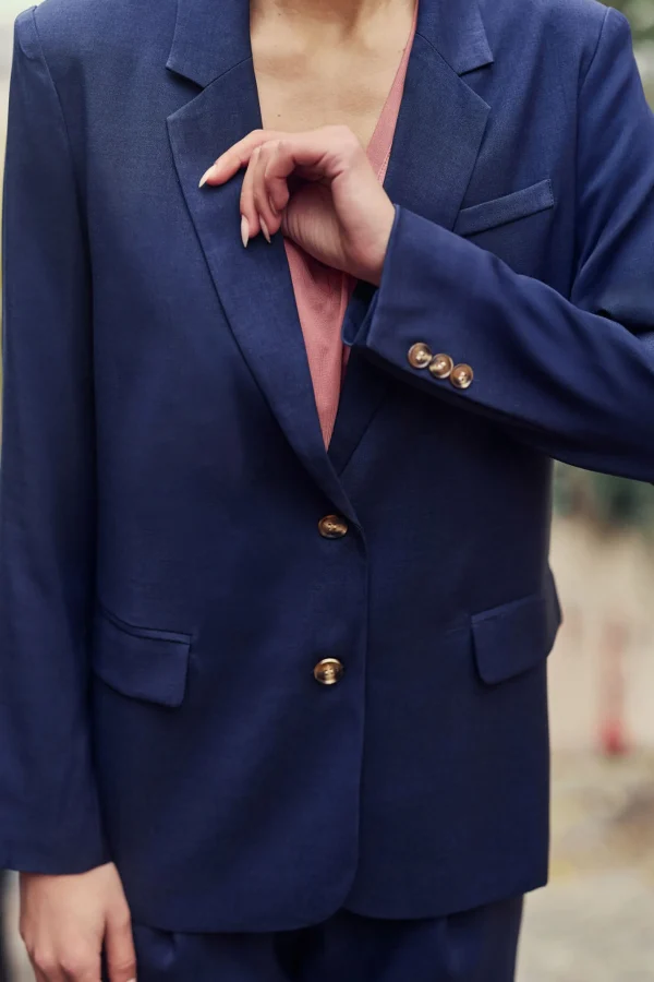 Online Veste de tailleur Vida - Marine Vestes