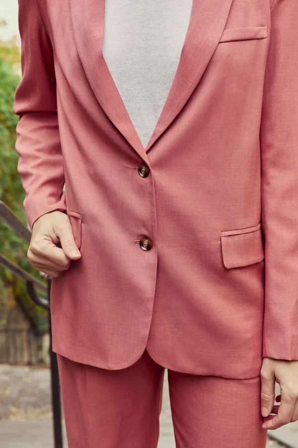 Hot Veste de tailleur Vida - Vieux rose Vestes