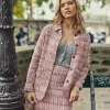 Discount Veste en tweed Fauline - Rose Vestes