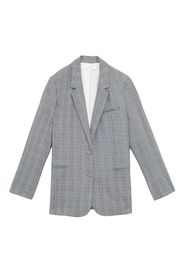 Outlet Veste prince de galles Victorya - Gris Vestes